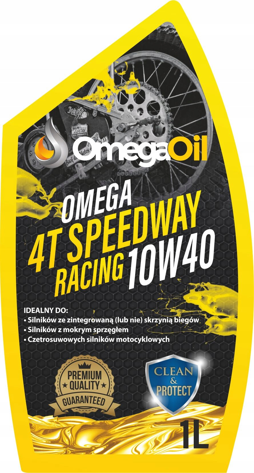 Polish OIL Omega 4T SPEEDWAY RACING 10W40 1L