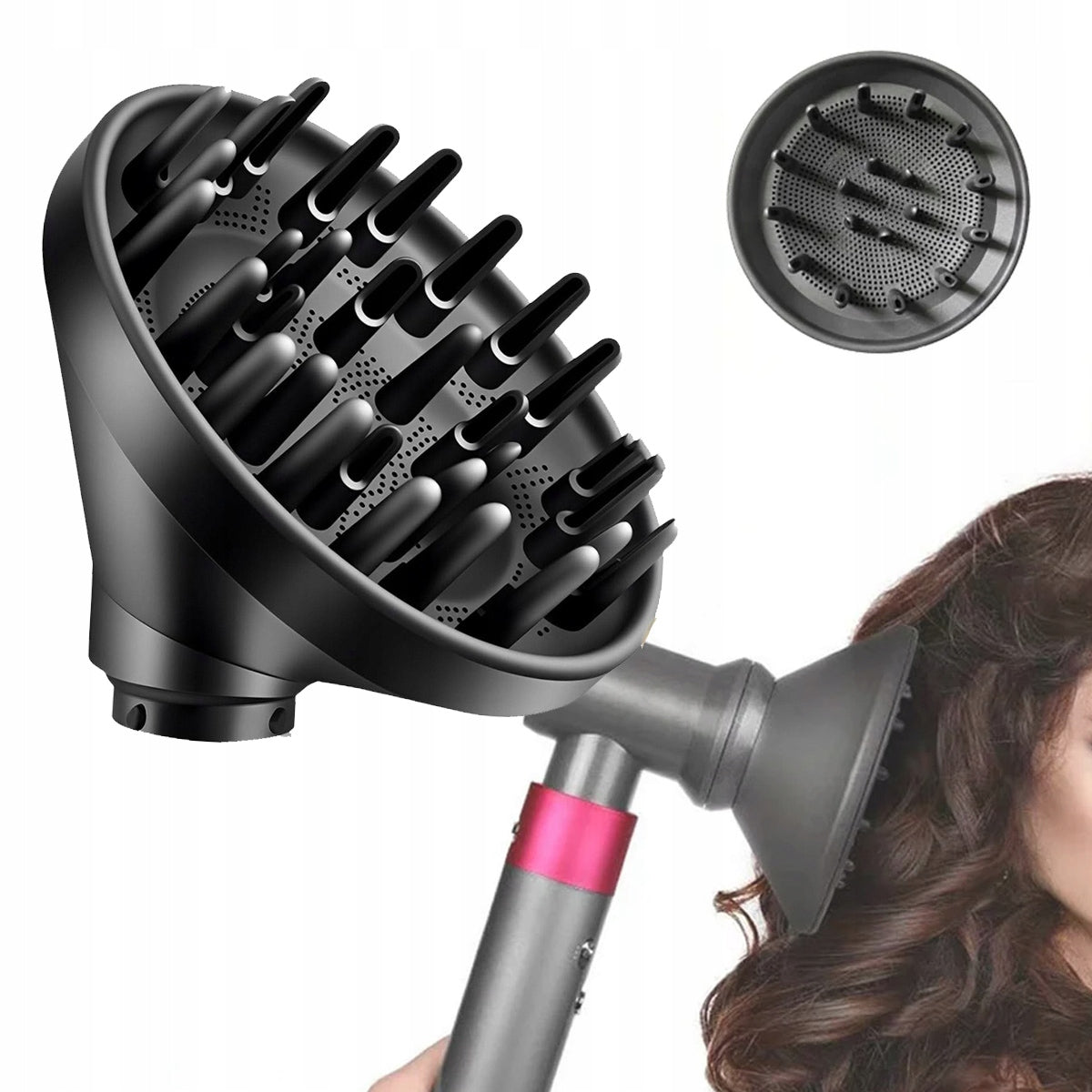 Portable Diffuser Nozzle For Dyson Airwrap Styler Without Fluffing - Performance
