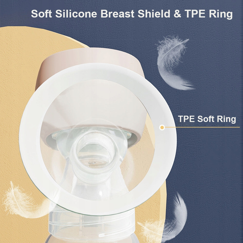 Portable Integrated Breast Pump with JS Electric LED Screen