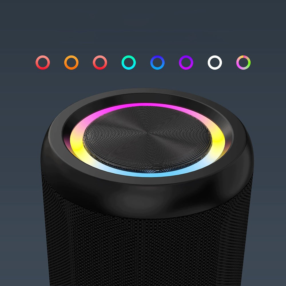 Portable Mini Bluetooth Speaker 5.3 RGB LED TF MP3 SD Wireless IPX5 Packaging status original