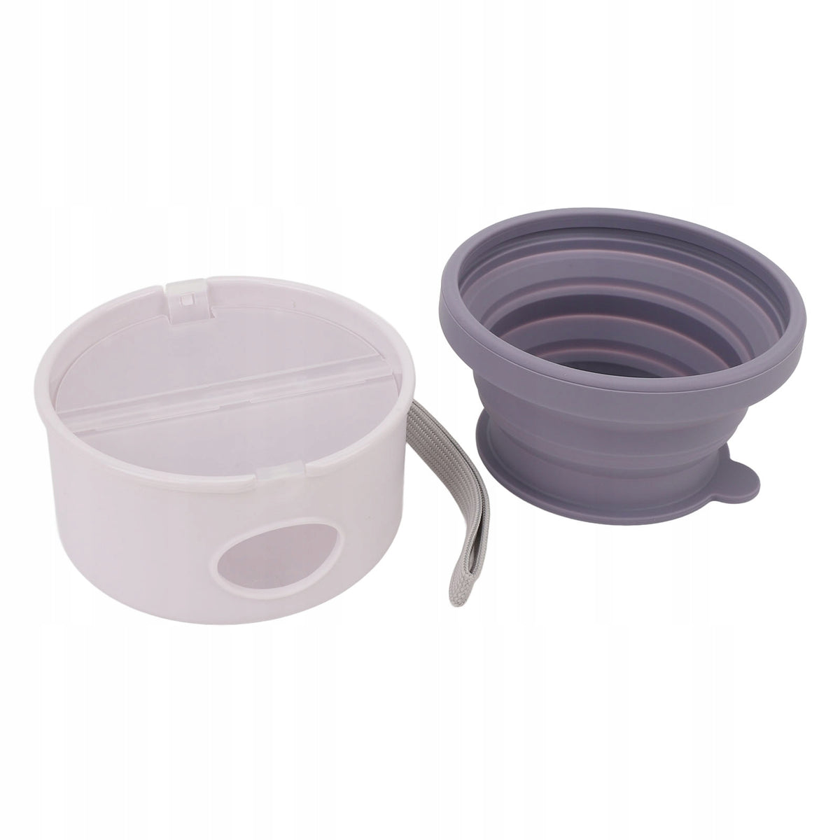 Portable Silicone Bowl Foldable Multifunctional JI Bowl