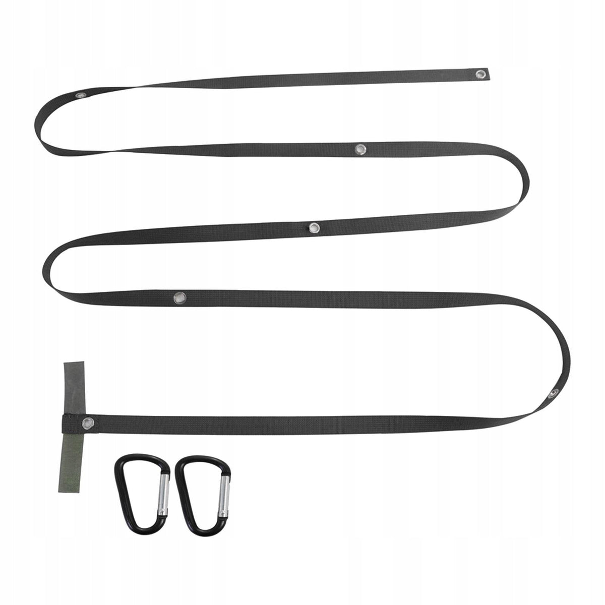 Portable Tent Awning Extension Belt Lanyard Rope Hanging Rope Hanging Black Packaging status original
