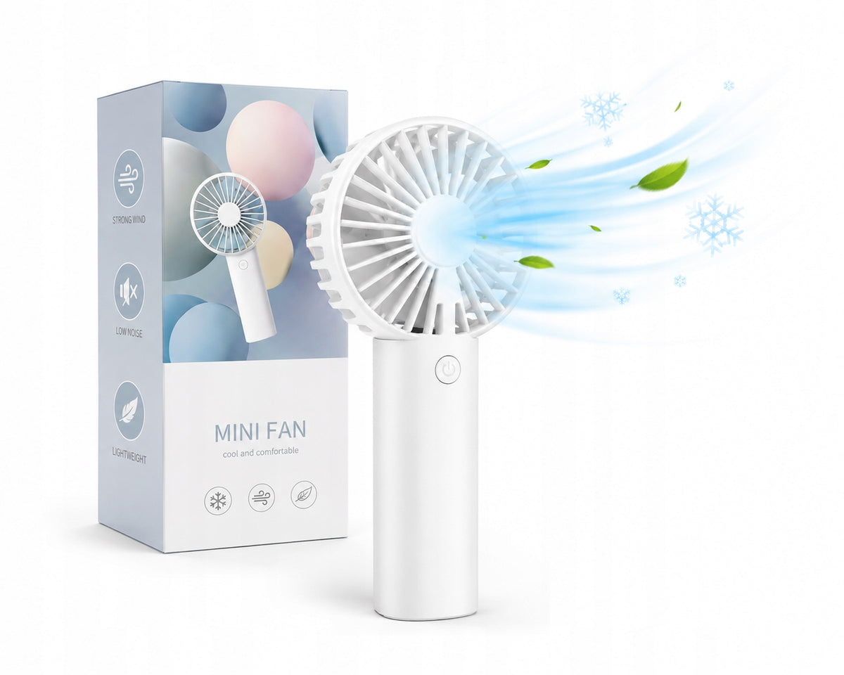 Portable USB Handheld Fan Compact Cooling For Summer Air Conditioner