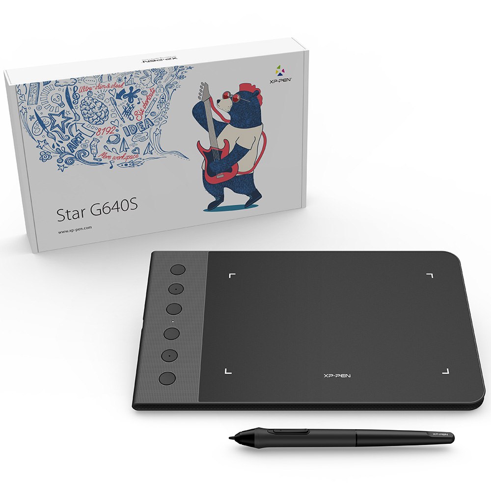 Portable and elegant Graphics Tablet XP-Pen Star G640S WIND/MAC /ANDROID