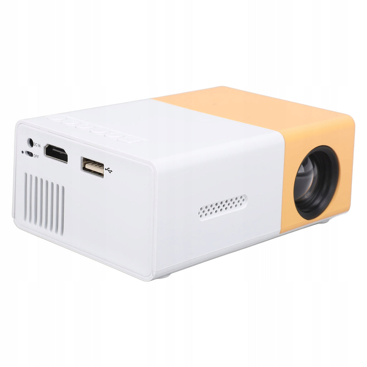 Portable projector, light source life 30000H. Outdoor projector