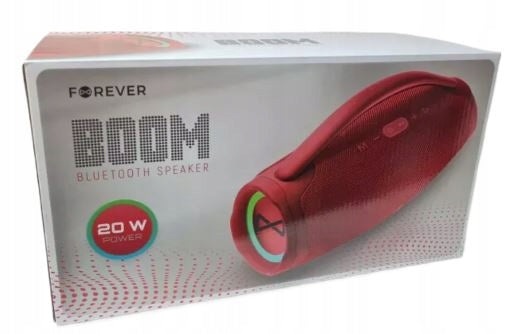 Portable speaker 20W Bluetooth speaker RED Forever