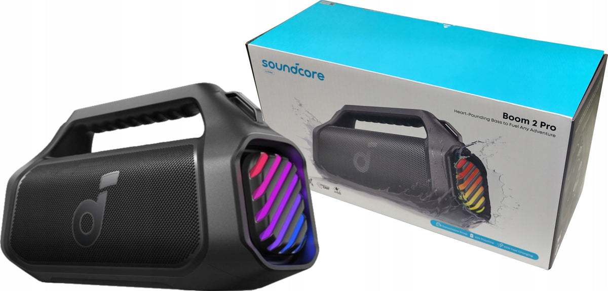 Portable speaker Soundcore Boom 2 Pro black 140 W