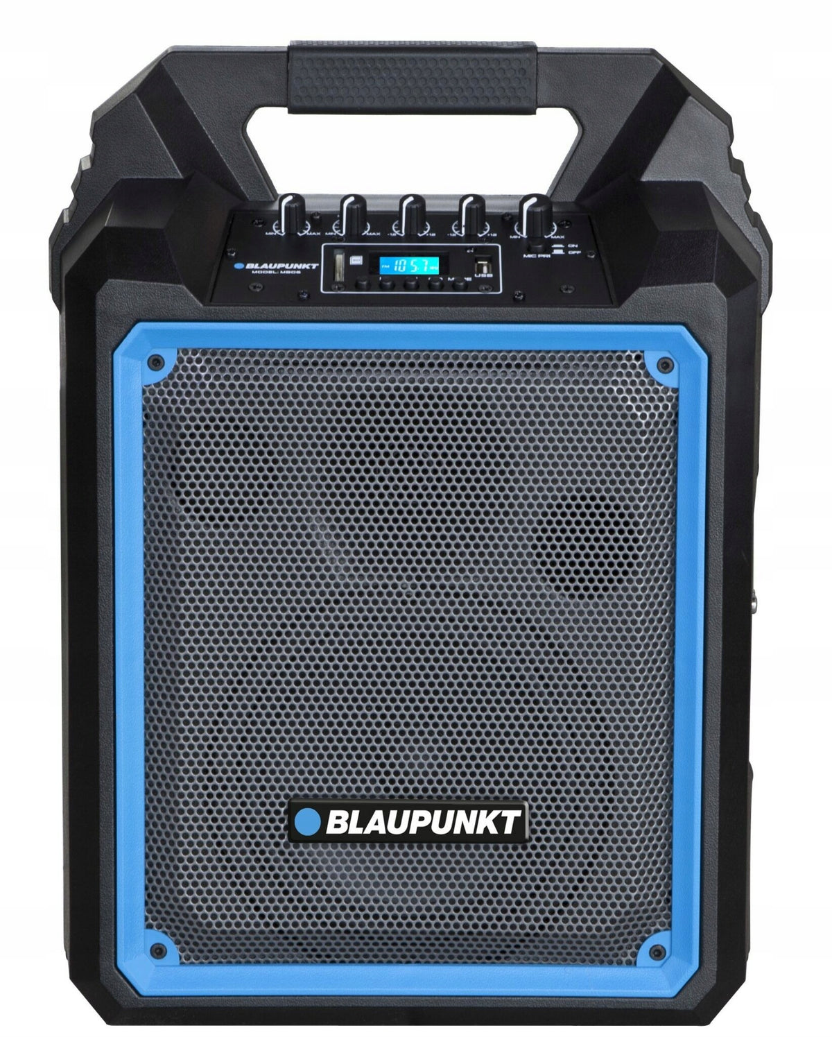 Portable speaker column Blaupunkt MB06 Bluetooth karaoke microphone remote control Manufacturer code MB06