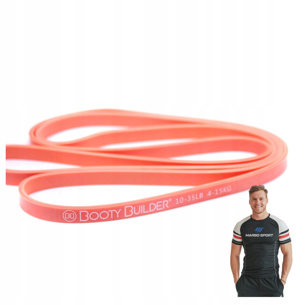 Power Band PINK Resistance Rubber - Booty Builder