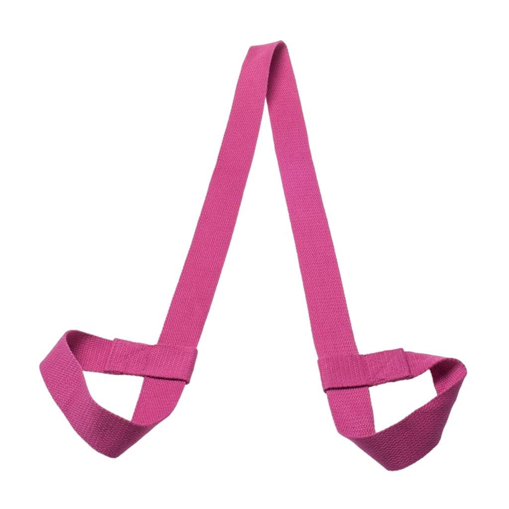 Premium Mat Strap , Adjustable Durable Mat Carrier, Carrying Strap Fushia