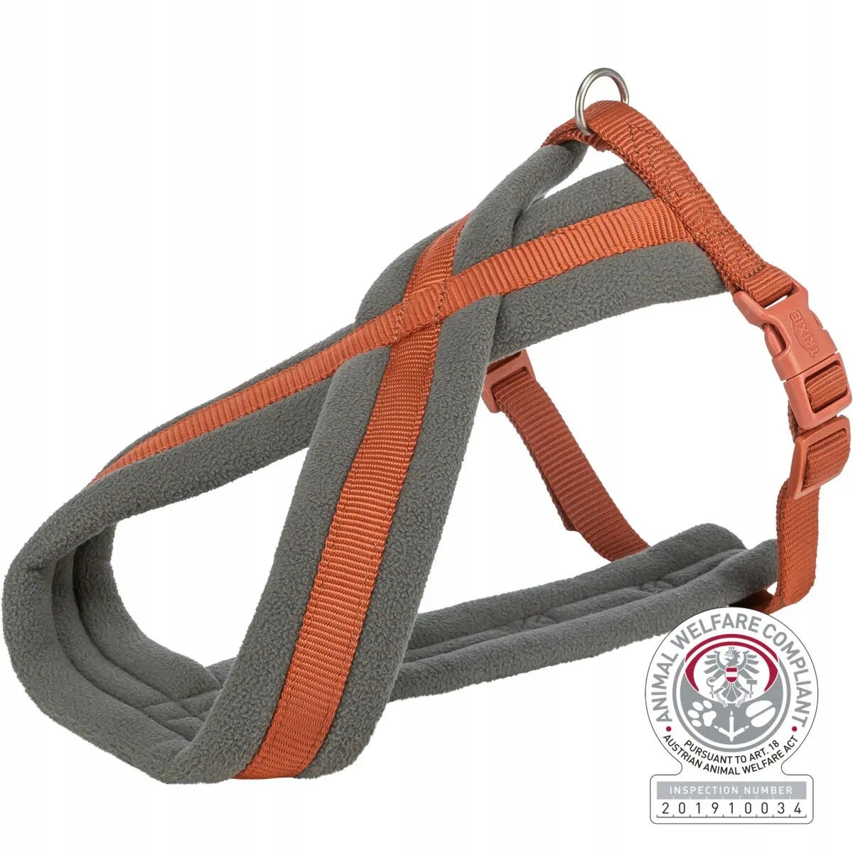 Premium touring harness, M- L: 50- 90 cm/ 25 mm, fuchsia Trixie