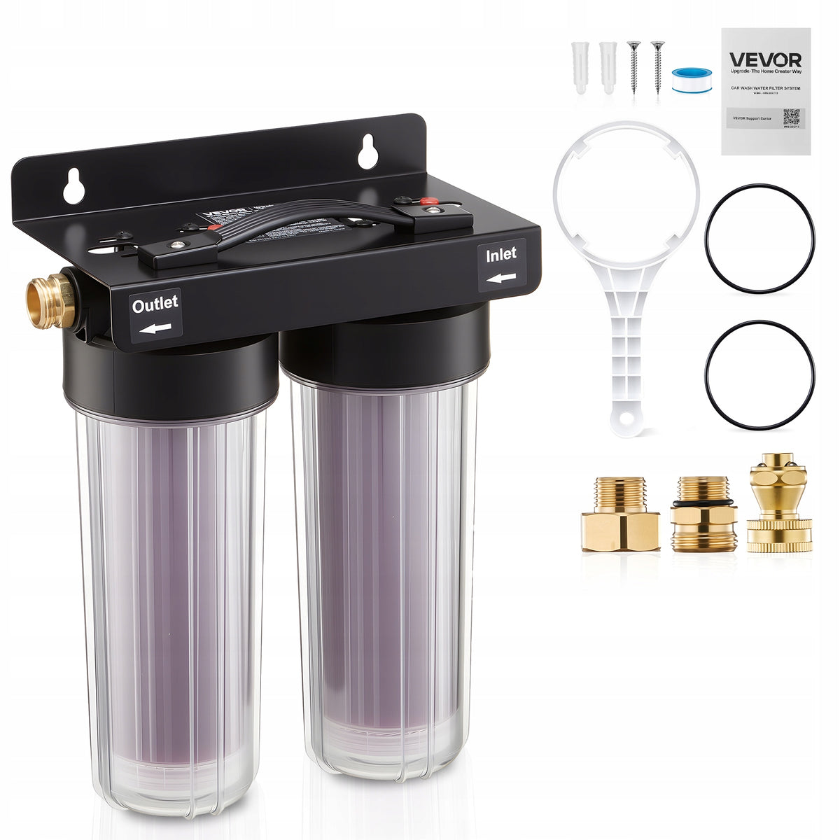 Pressure Washer Deionized Water System 189L With Two 0,5L Resin DI