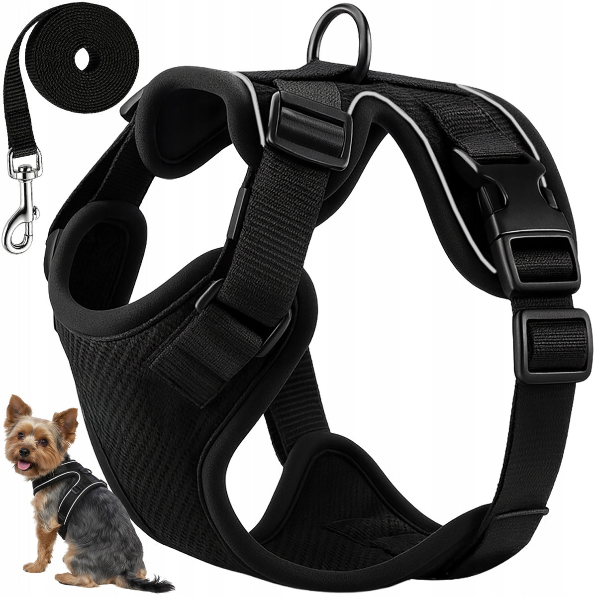 Pressure-free Harness Purlov Adjustable Roz. S For Dog and Cat Strong 26868