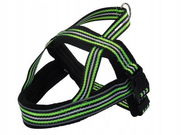 Pressure-free Harness for Dog NORWEGIAN Reflective Roz. M 45-52cm Packaging status original