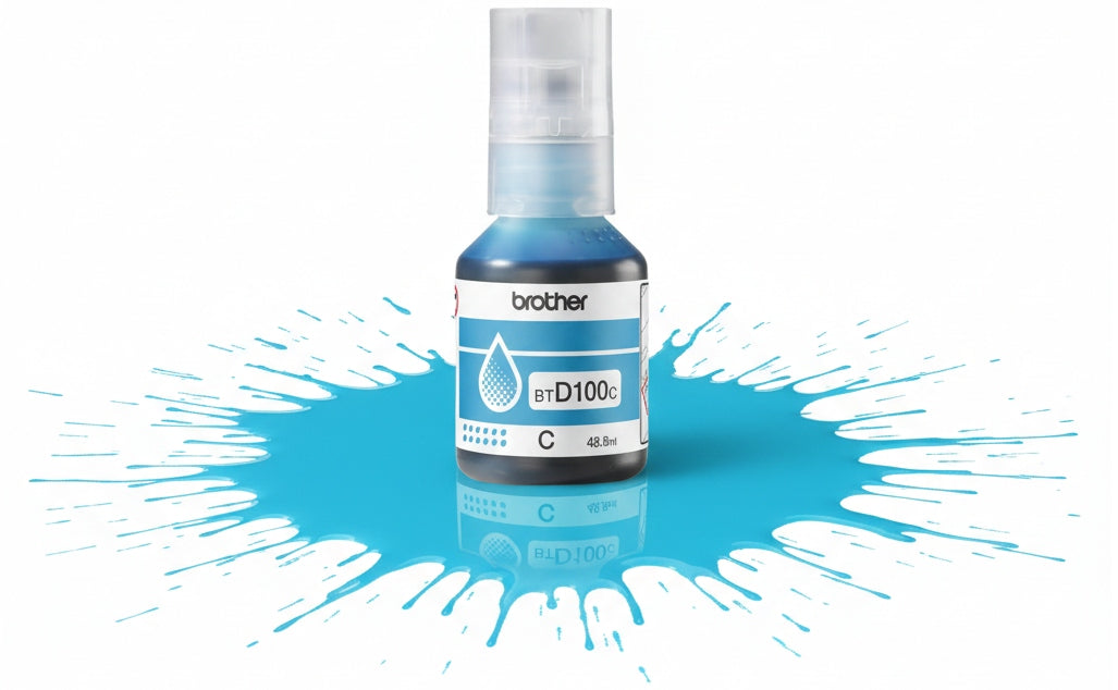 Printer ink Brother BTD100C Cyan Ink 5000 pg.