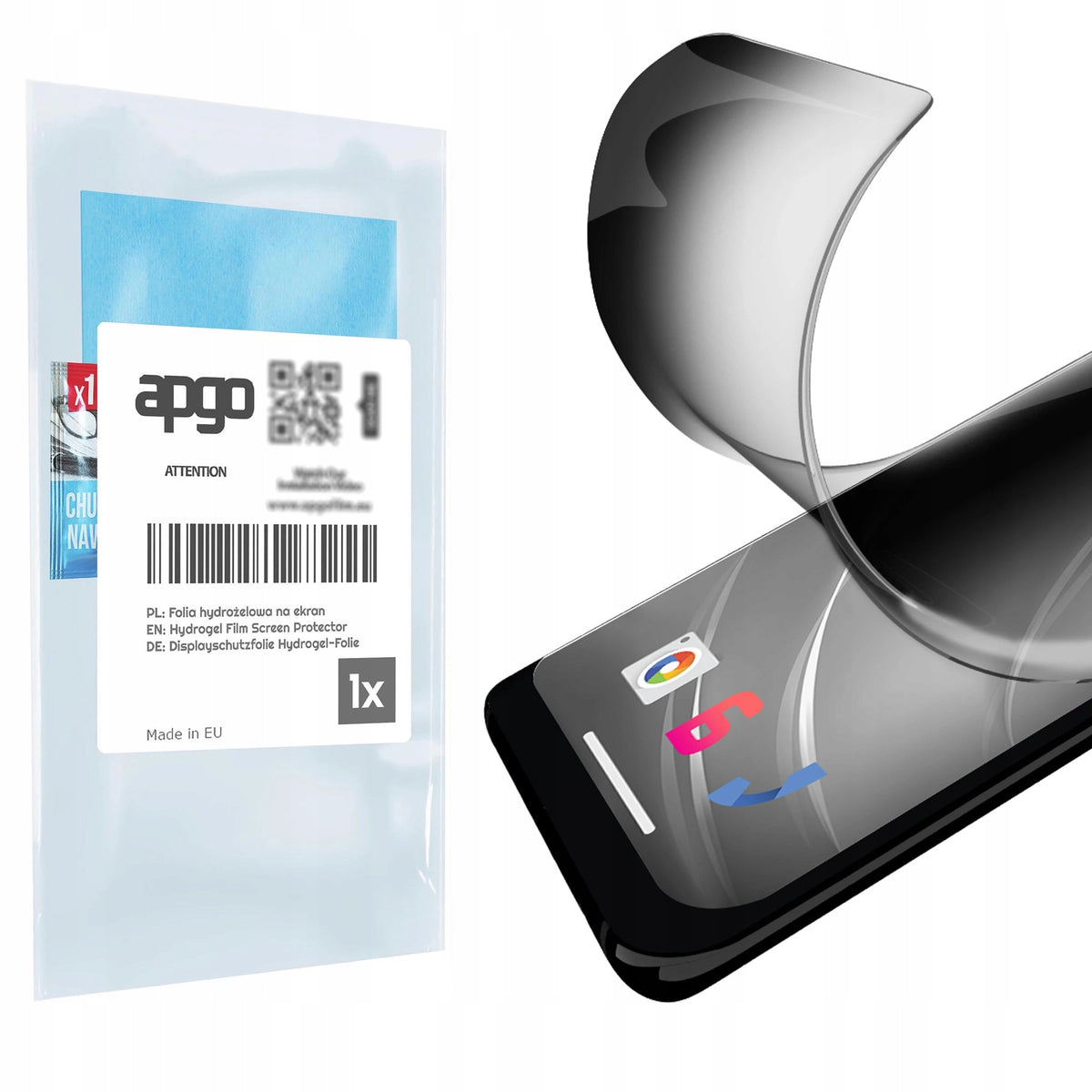 Privacy hydrogel film for FlySky Paladin PL18 Ultra, PRIVACY Packaging status original