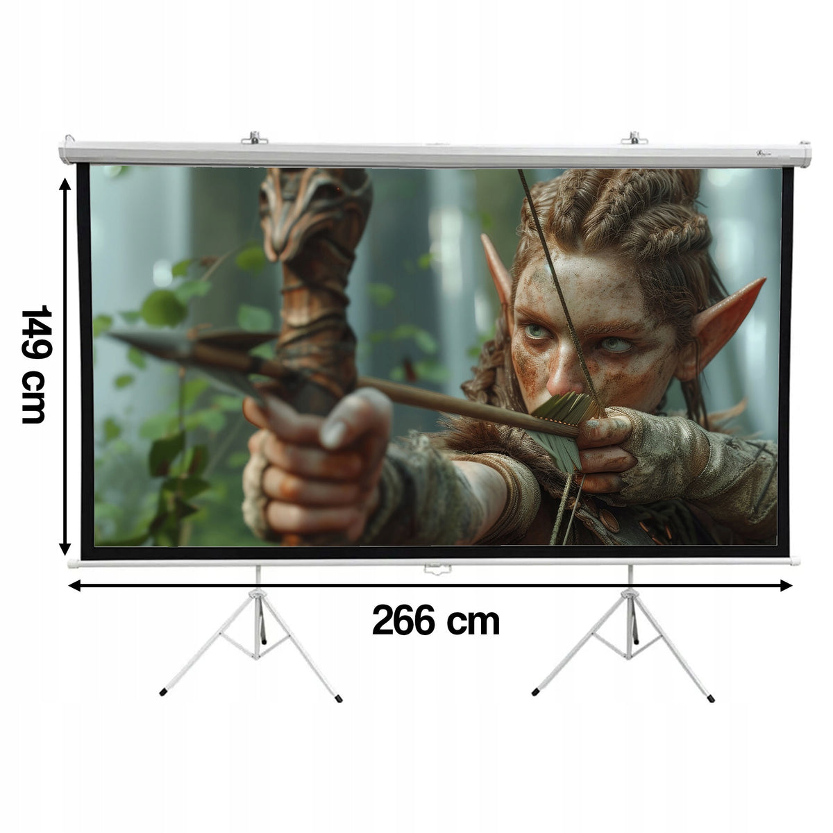 Projection screen EXTRALINK PSR-120 266x149 Model Projection Screen 120"