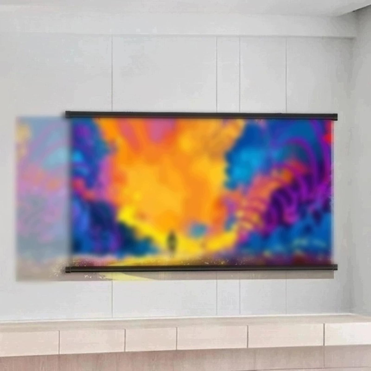 Projector Screen Support Double Sided Projection Video Projector 16 to 9