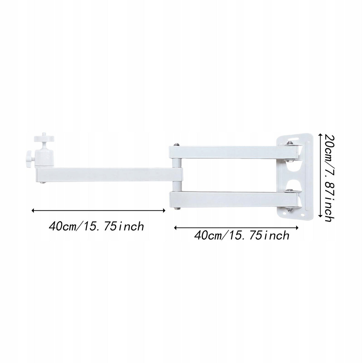 Projector Wall Mount Bracket Projector Stand Metal Heavy Duty Adjustable L Packaging status original