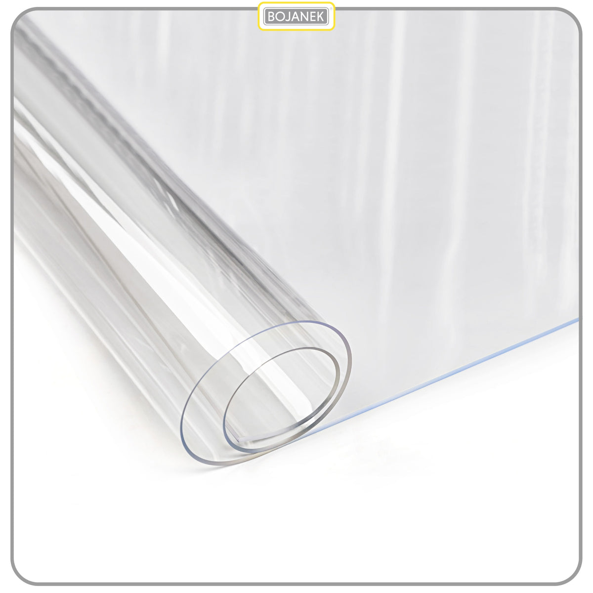 Protective Mat Table Pad Desk Top Soft Glass 100 x 200 cm 1mm Packaging status original
