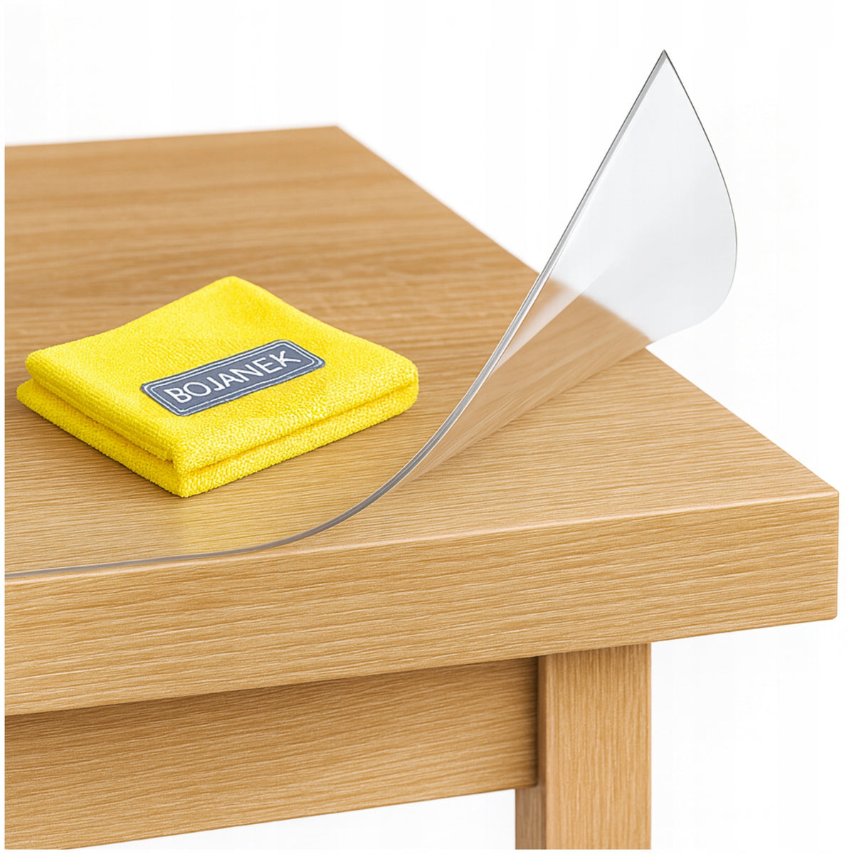 Protective Mat Table Pad Desk Top Soft Glass 100 x 200 cm 1mm