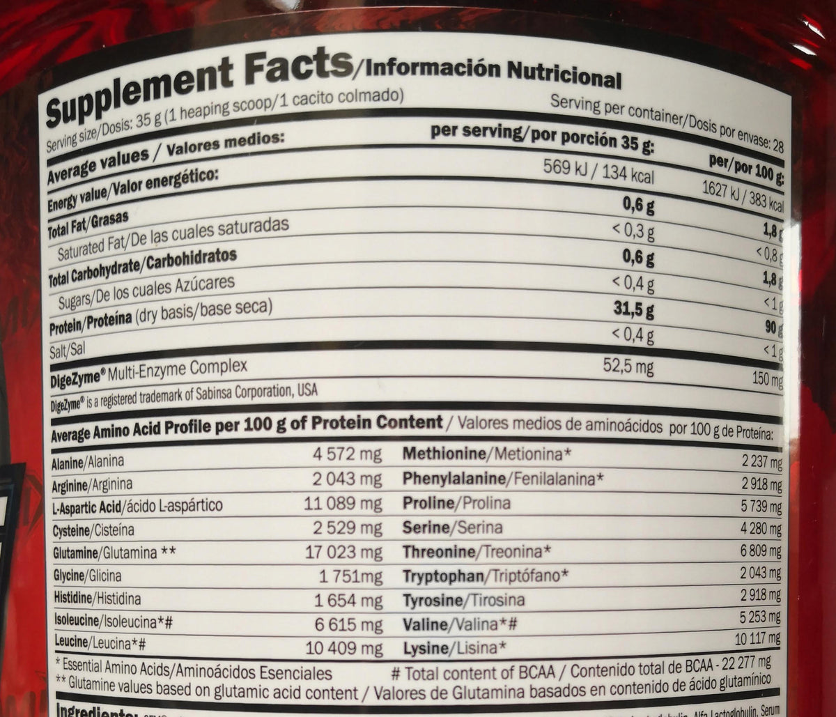 Protein Isolate Amix IsoPrime CFM Protein Apple Cinnamon 1kg Packaging status original
