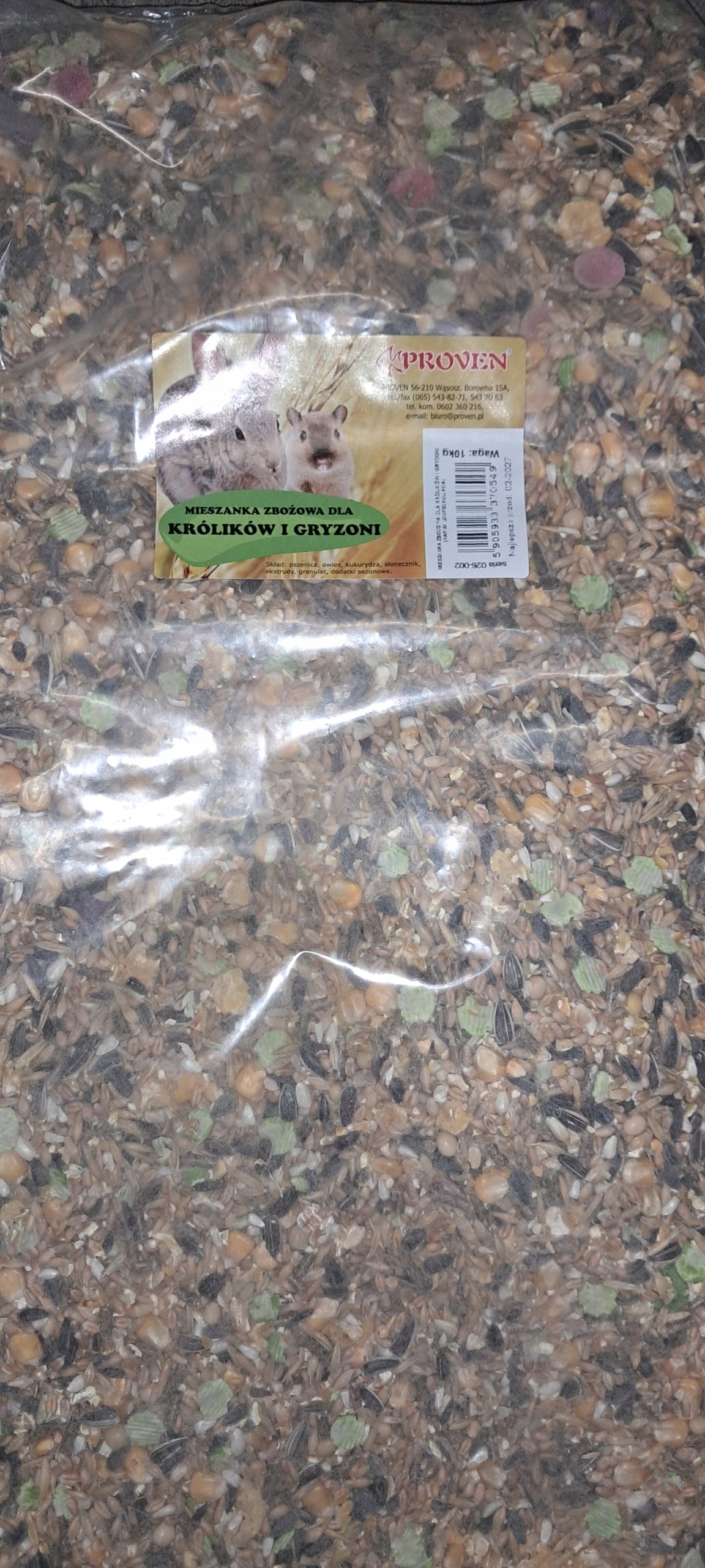 Proven Mixture for rodents 10kg