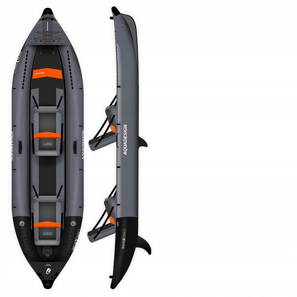 Pumped kayak Aquadesign Koloa X'PERIENCE 360 cm