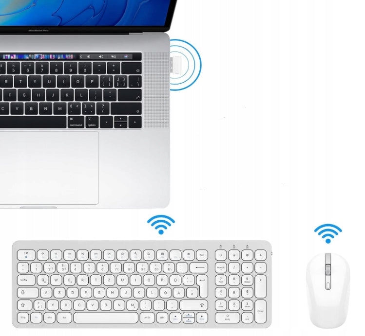 QWERTZ WIRELESS KEYBOARD AND MOUSE SET (DE) USB 2,4 G Manufacturer code 6916735634806