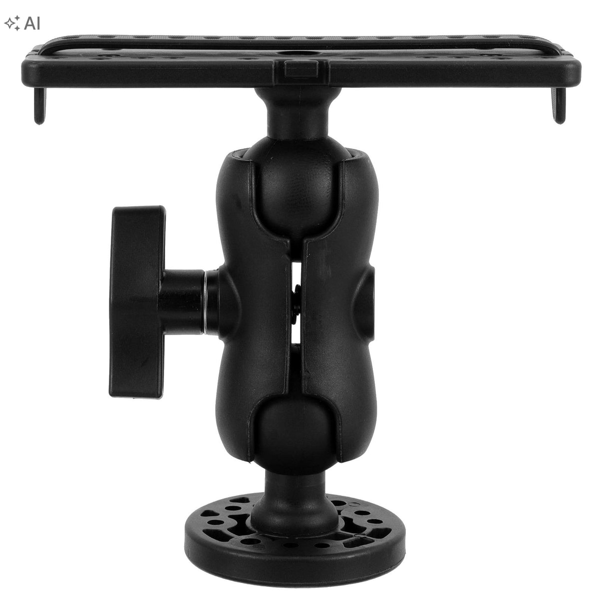 Quick Install Fish Finder Mount Base for Boat and Kayak Fishing