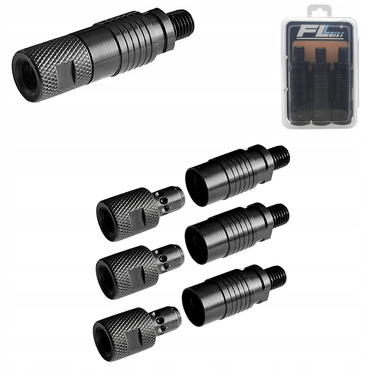 Quick coupler beacon / post 3 pcs