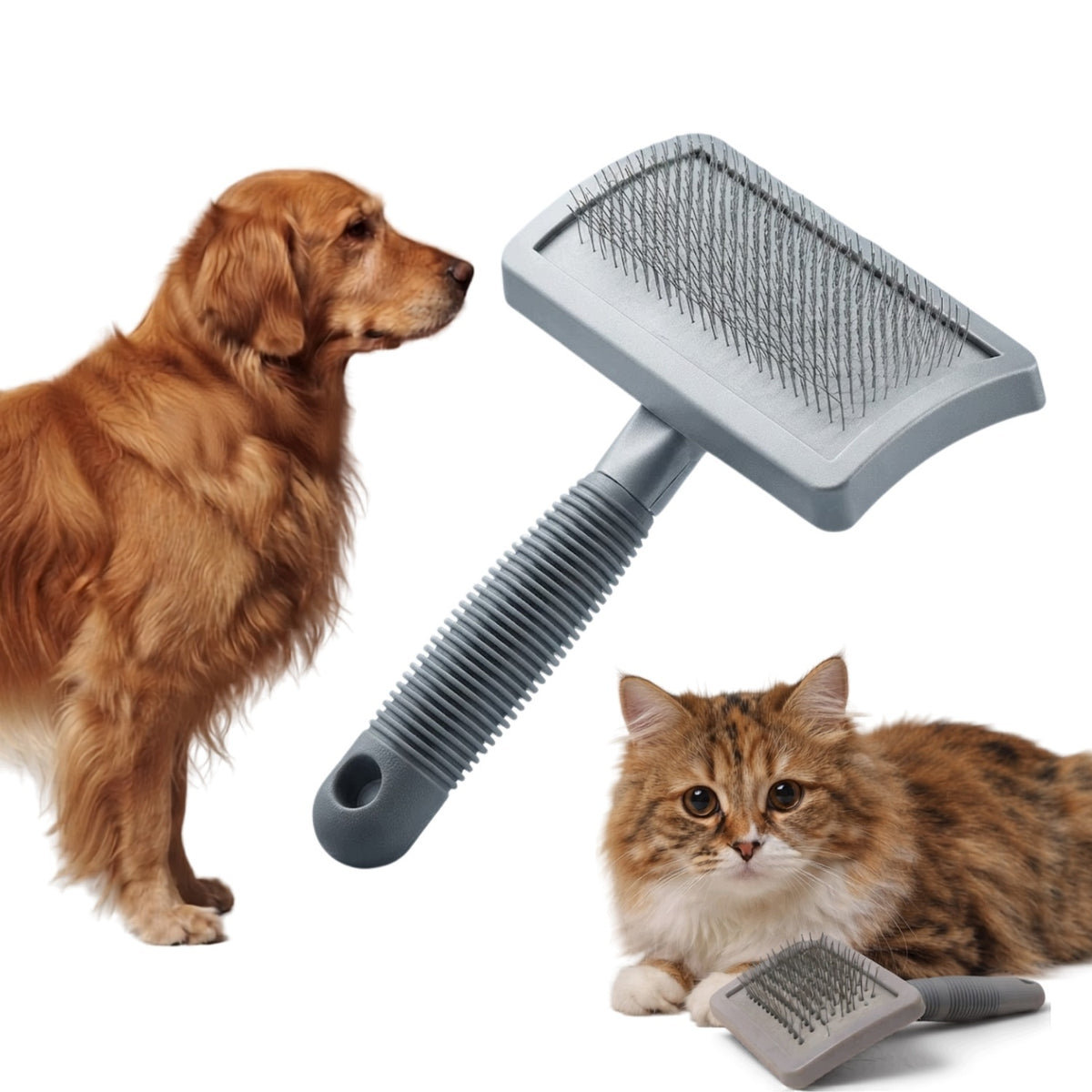 RABBIT CAT DOG BRUSH FOR COMBING LONG HAIR