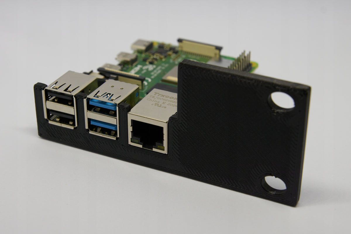 RACK 1U housing holder for Raspberry Pi4 (right side) Manufacturer code 5905280377345
