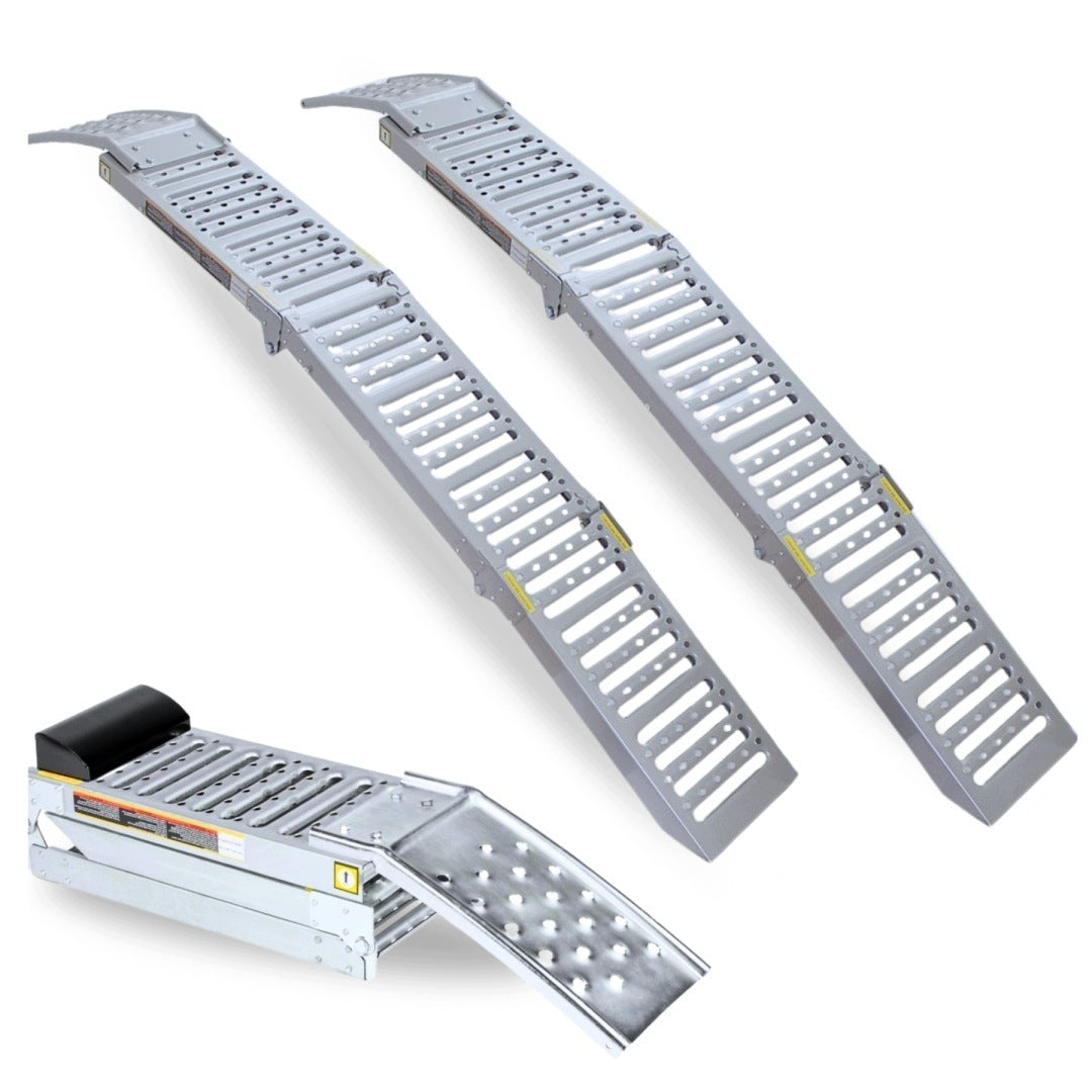 RAMPS FOLDING STEEL RAMPS 2200 KG 2 PIECES FOR QUAD
