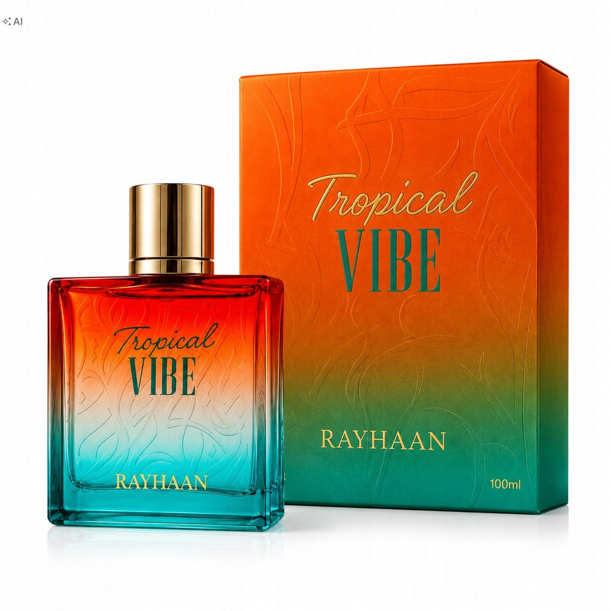 RAYHAAN TROPICAL VIBE 100 ML UNISEX ARABIC PERFUME*WONDERFUL*