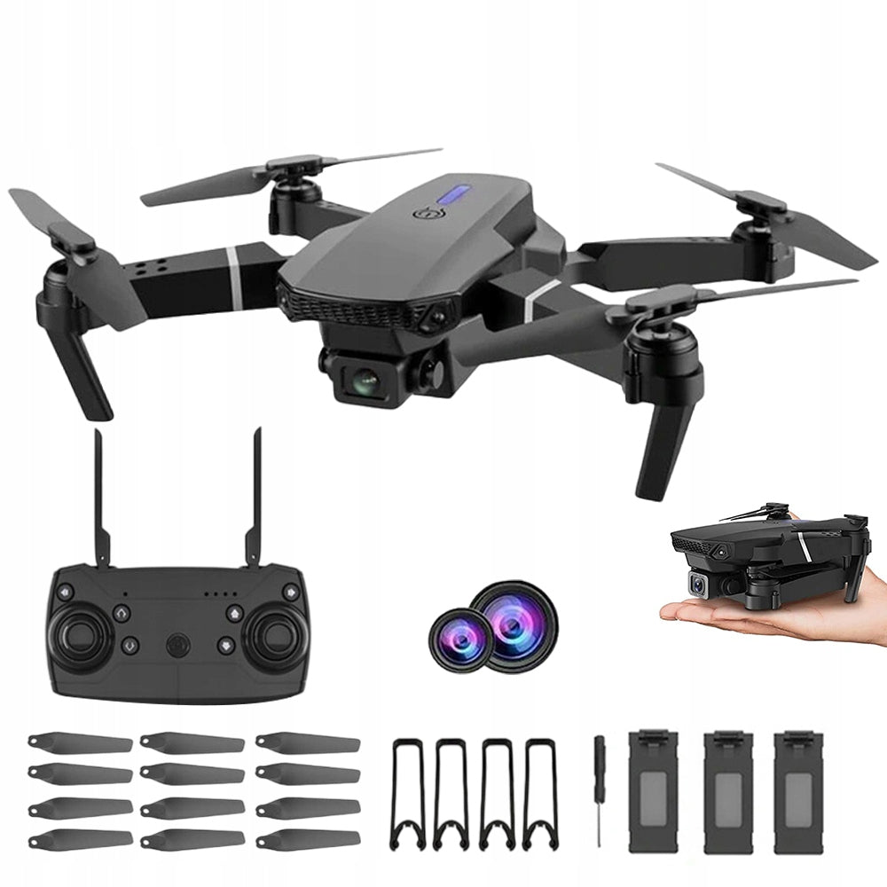 RC DRONE WITH CAMERA FOR PHOTOS AND VIDEOS WIFI PHONE CONTROL