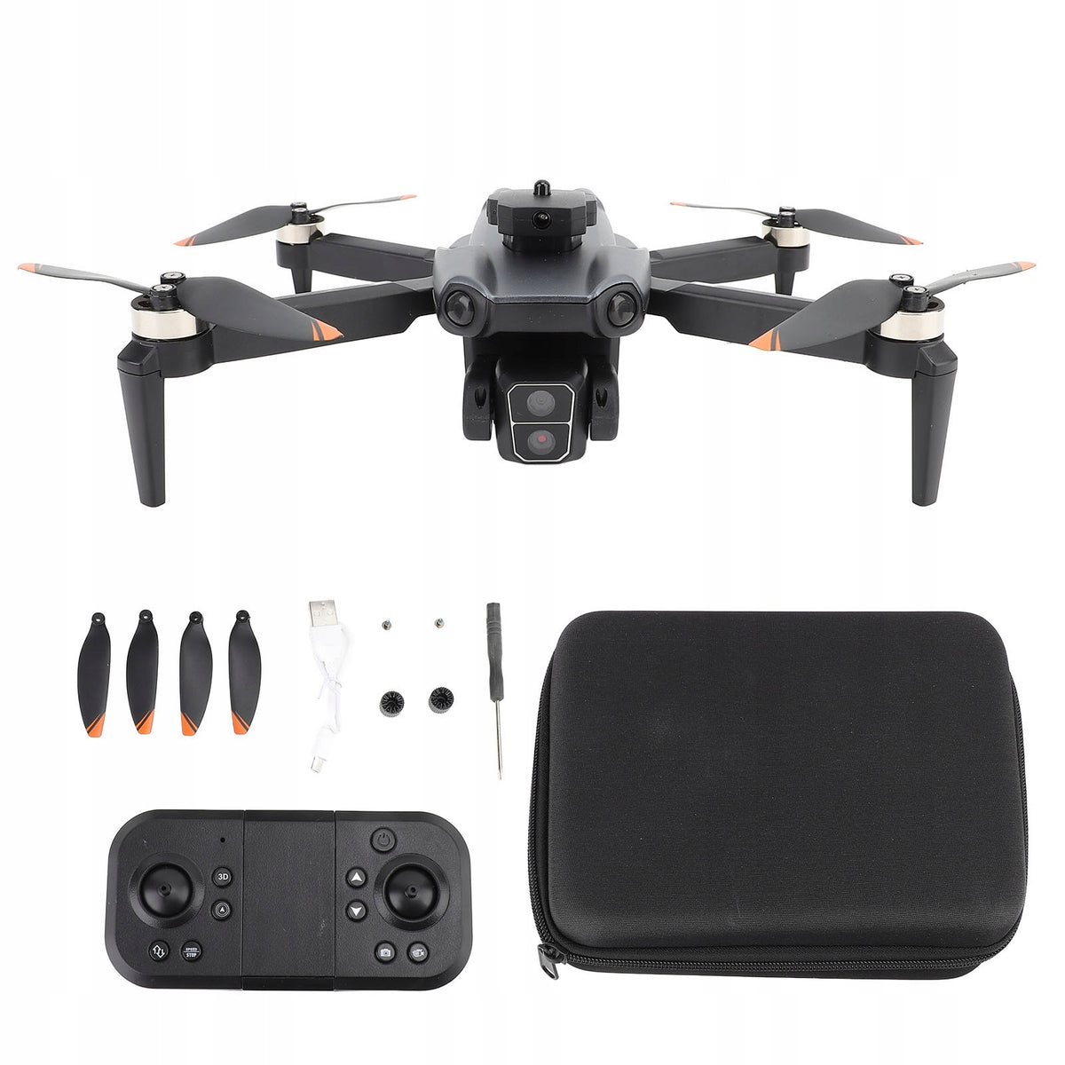 RC Drone 4K Dual Camera 4 Sided Obstacle Avoidance Optical YW