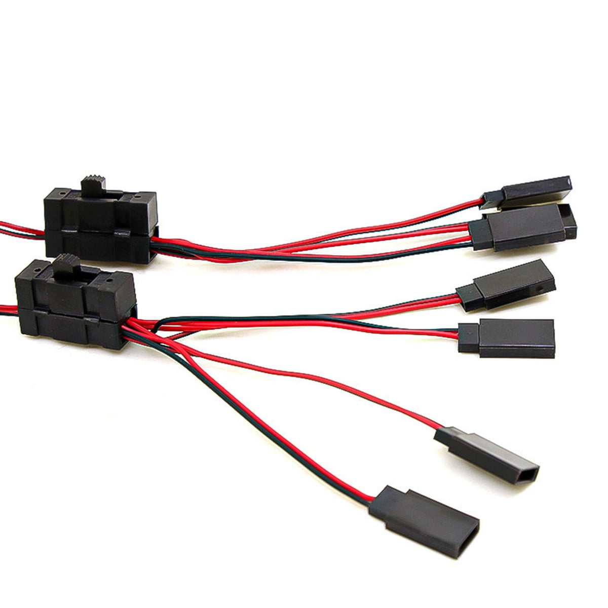 RC on Off Switch JR Connectors 4 Way Power Universal Parts for RC Cars Packaging status original