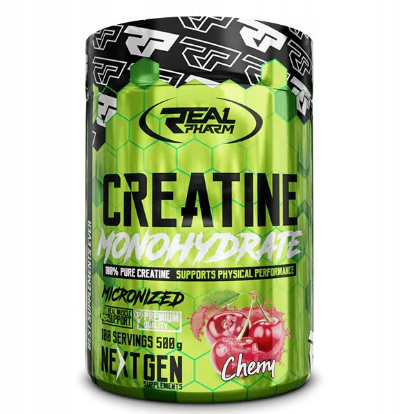 REAL PHARM CREATINE 500G CHERRY cherry creatine