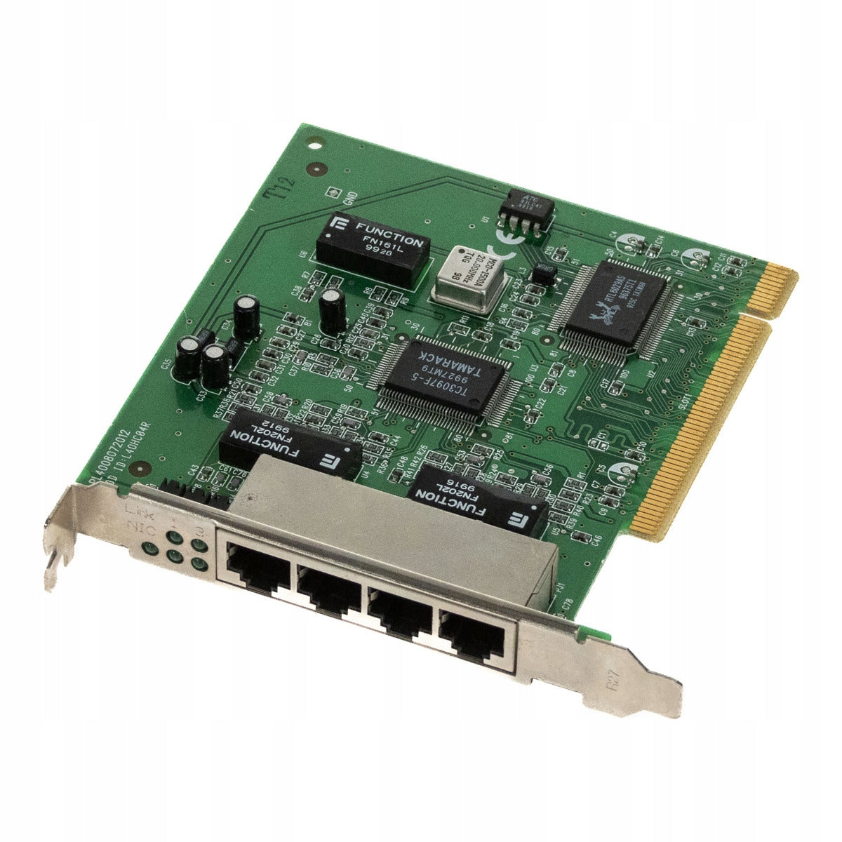 REALTEK PL4008072012 4-PORT 10/100Mbps RJ45 PCI Network Card Manufacturer Realtek