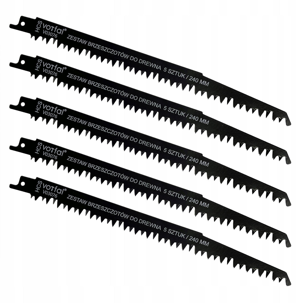 RECIPROCATING SAW BLADE FOR WOOD FOX 240 Manufacturer code V03076