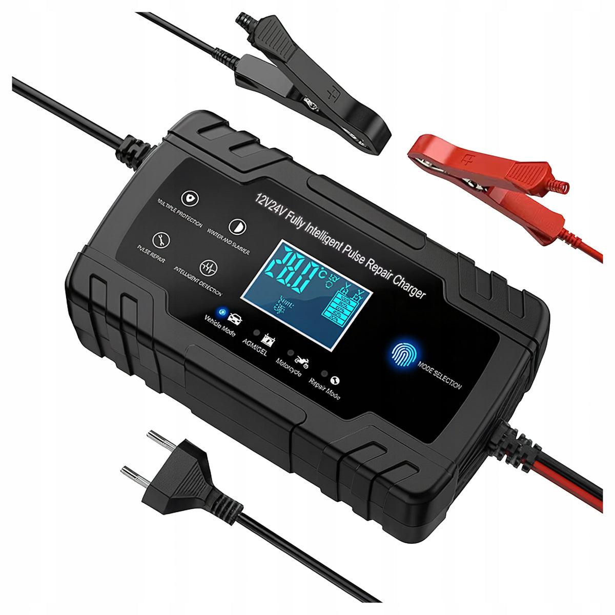 RECTIFIER BATTERY CHARGER SMART 12V 24V POWERFUL