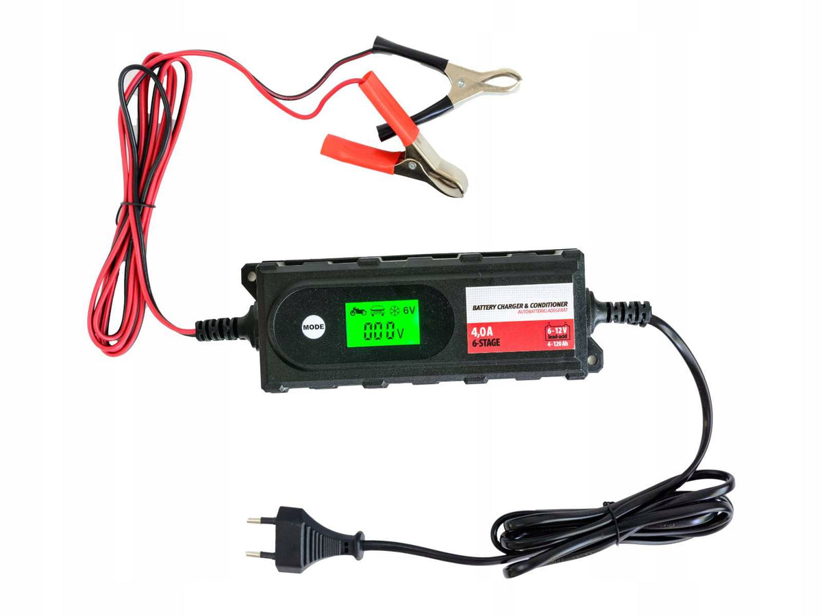 RECTIFIER CHARGER FOR BATTERY 6-12V 4.0A LED