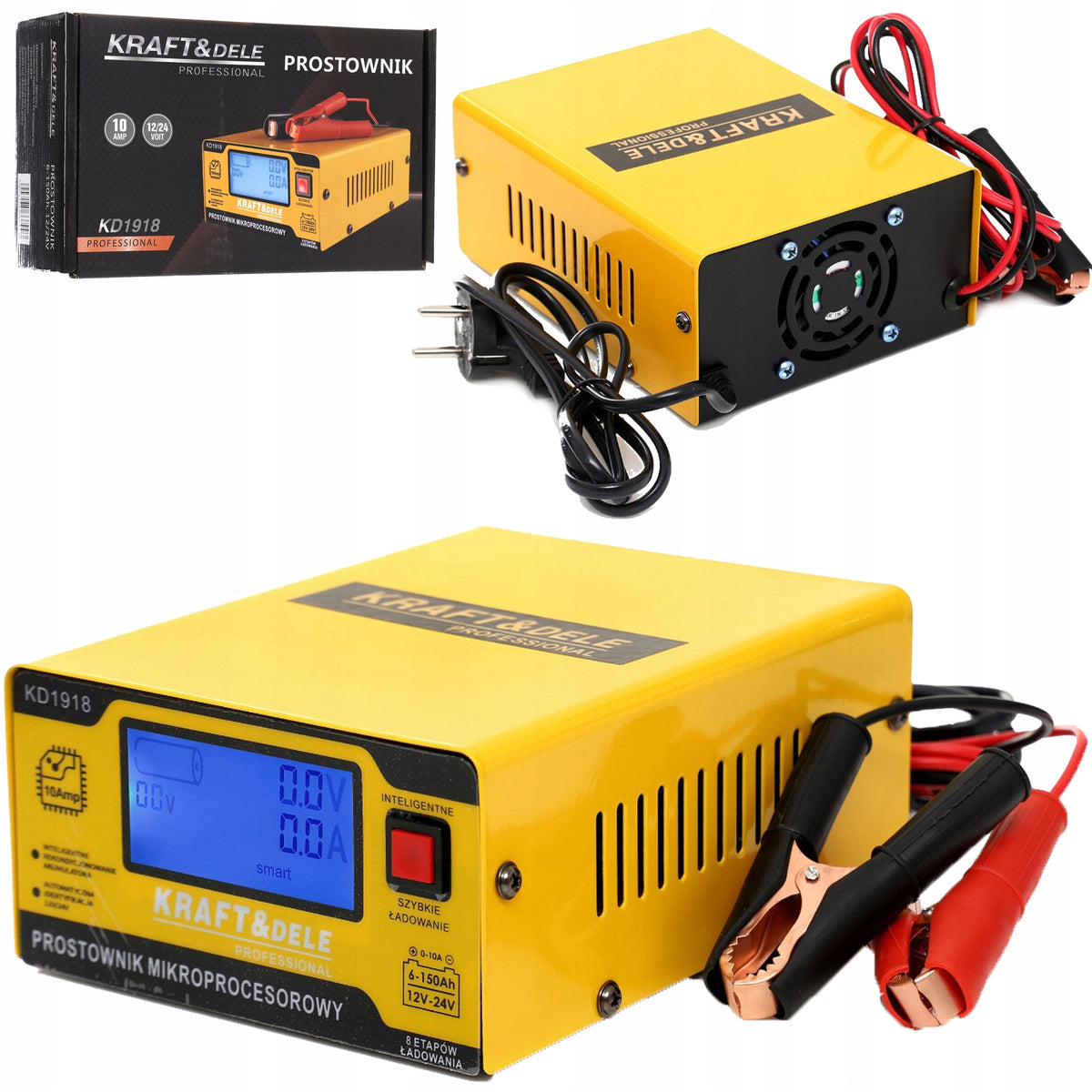 RECTIFIER FOR BATTERY 12/24V AGM GEL FAST CHARGER SMART