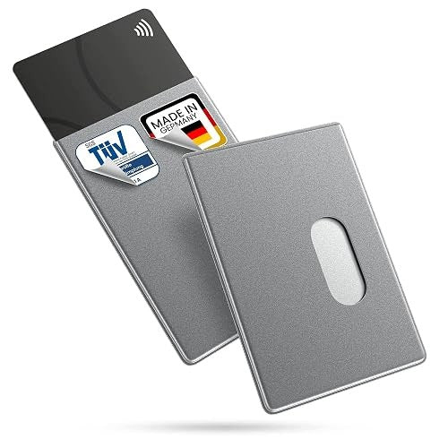 RED PVC RFID PROTECTIVE WALLET FOR BANK CARDS - 2 PACK Brand no brand
