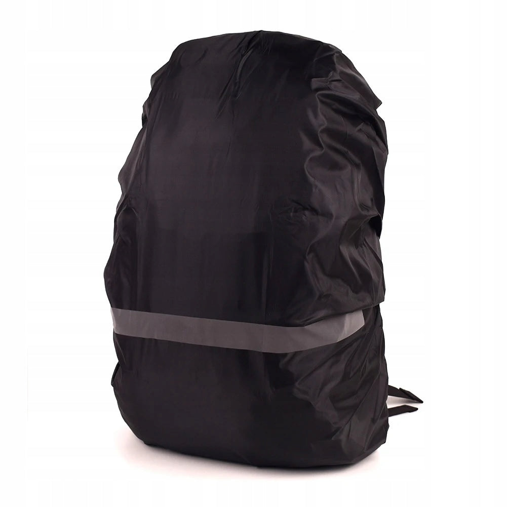 REFLECTIVE BACKPACK COVER WATERPROOF UP TO 40 LITERS S Color red