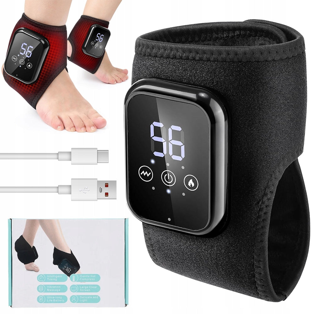 REHABILITATION MASSAGER ANKLE JOINT 3 HEATING MODES 53°C TOUCH LED