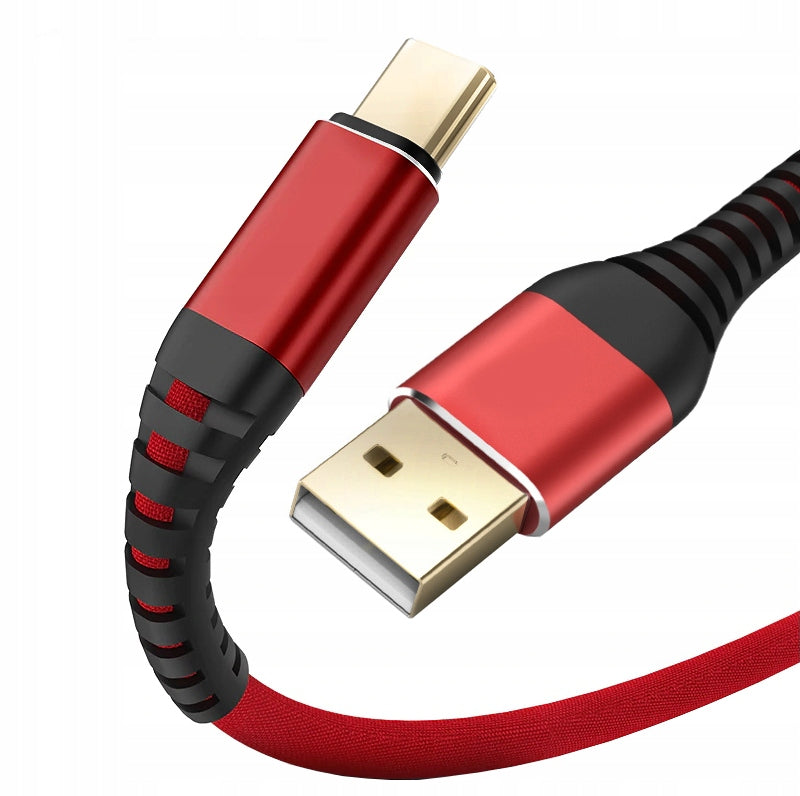 REINFORCED TYPE-C QUICK CHARGE CABLE LONG 3m Koanni