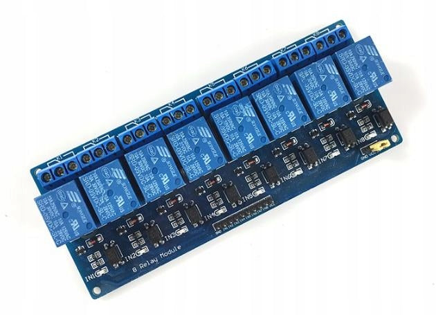 RELAY 5V EIGHT CHANNEL MODULE 8X AVR ARDUINO ARM 10A E01N Manufacturer code rm8