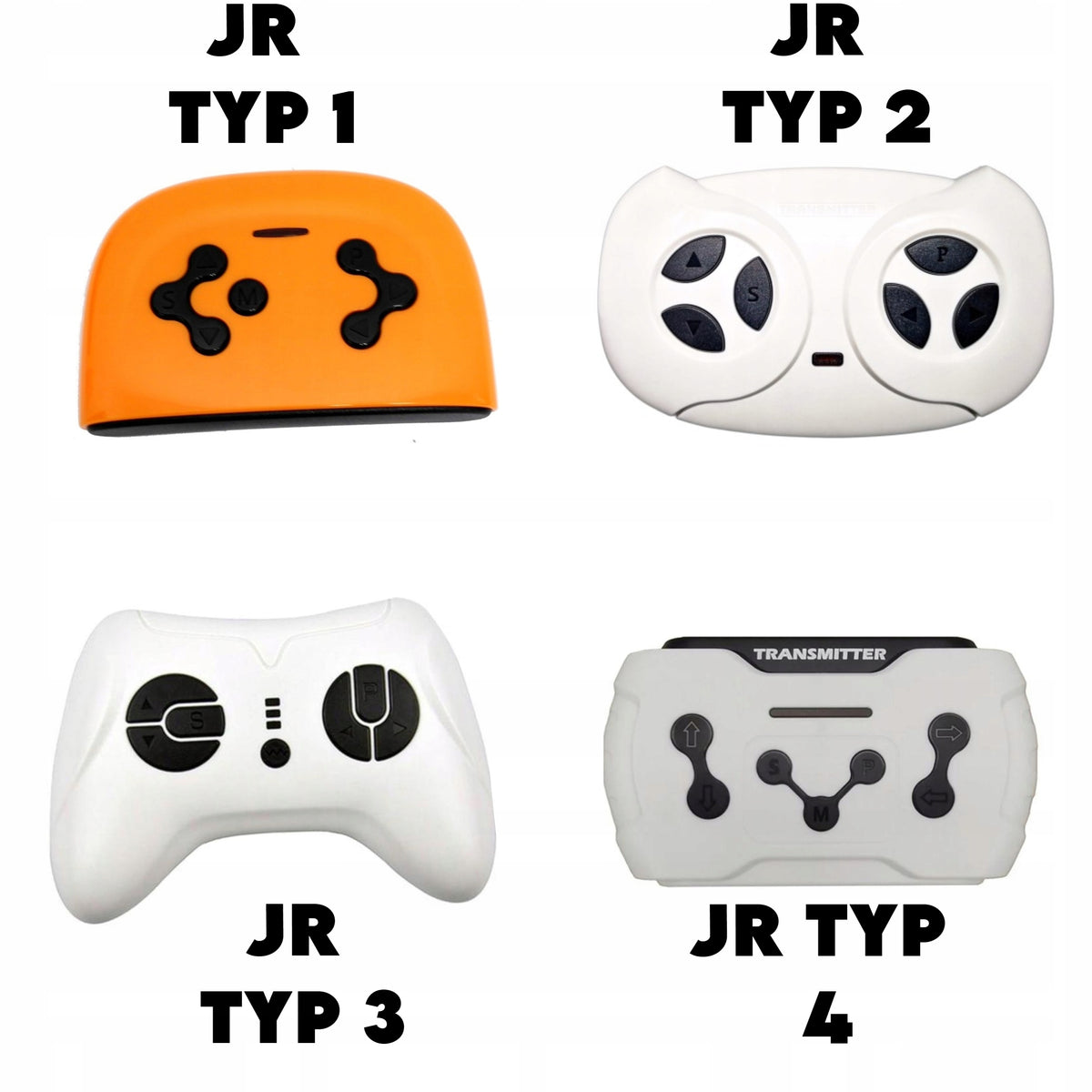 REMOTE CONTROL for car battery JR TYPE 2 Manufacturer code Pilot 2.4G